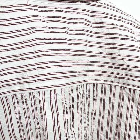 Urban Outfitters Men's Crinkle Long Sleeve Shirt Oversized Large - Picture 6 of 11